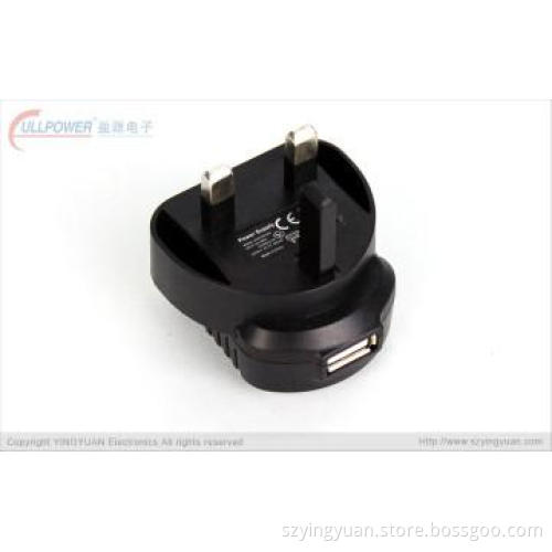 5V,6V,7.5V,9V, 12V U.K type power adapter with CB,CE,GS certificates
